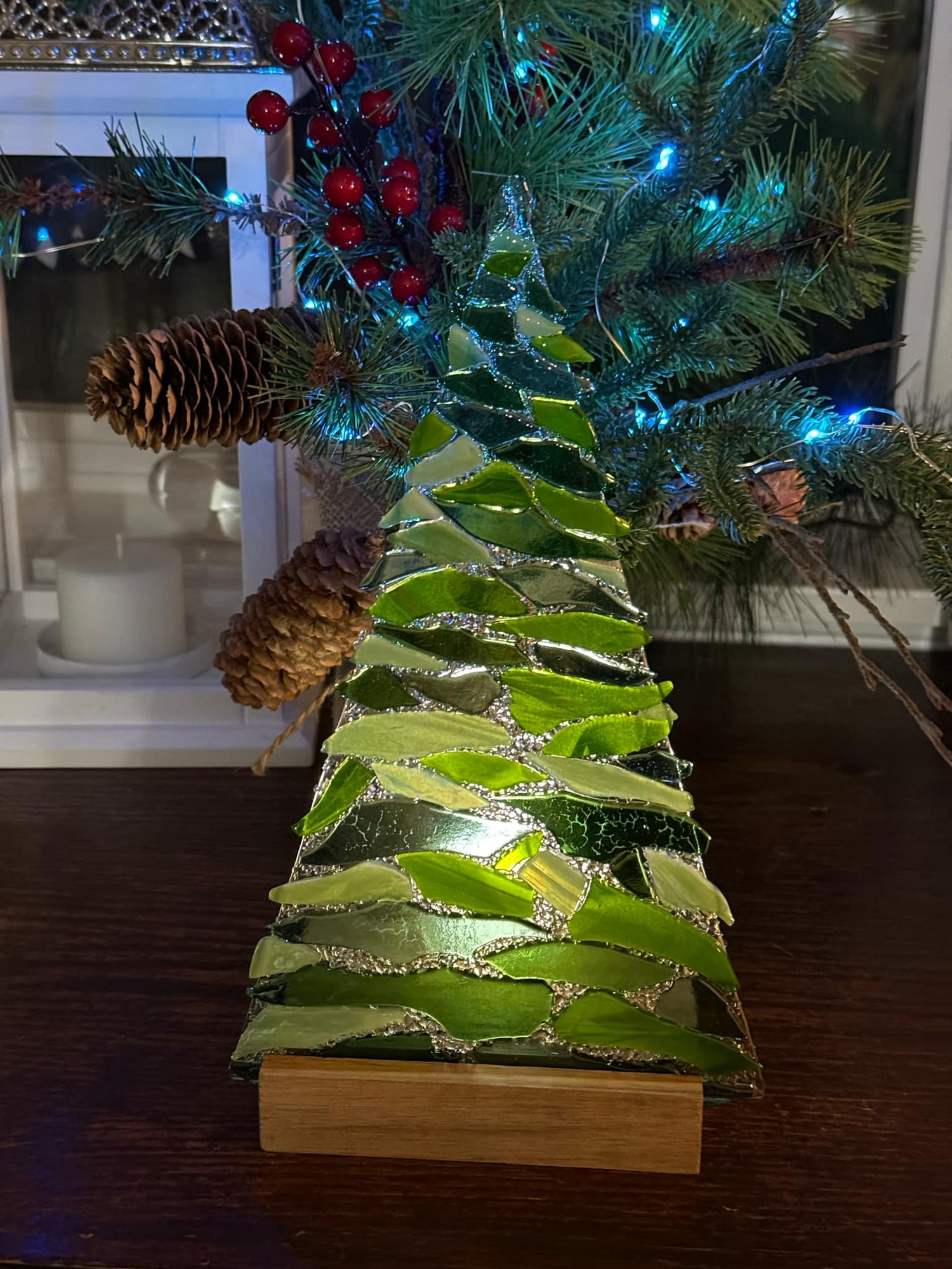 Mantle and Table Decor