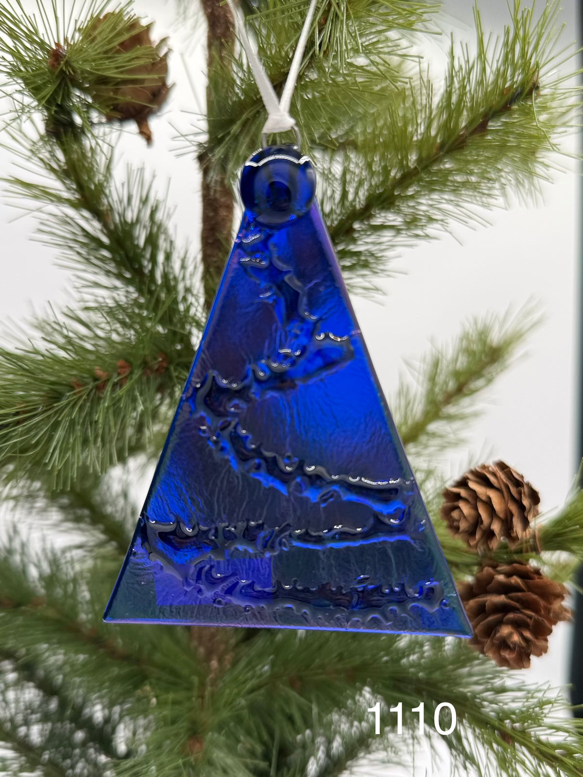 Blue Tree Ornament